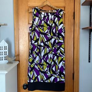 LAST CHANCE*** Abstract Print Dress